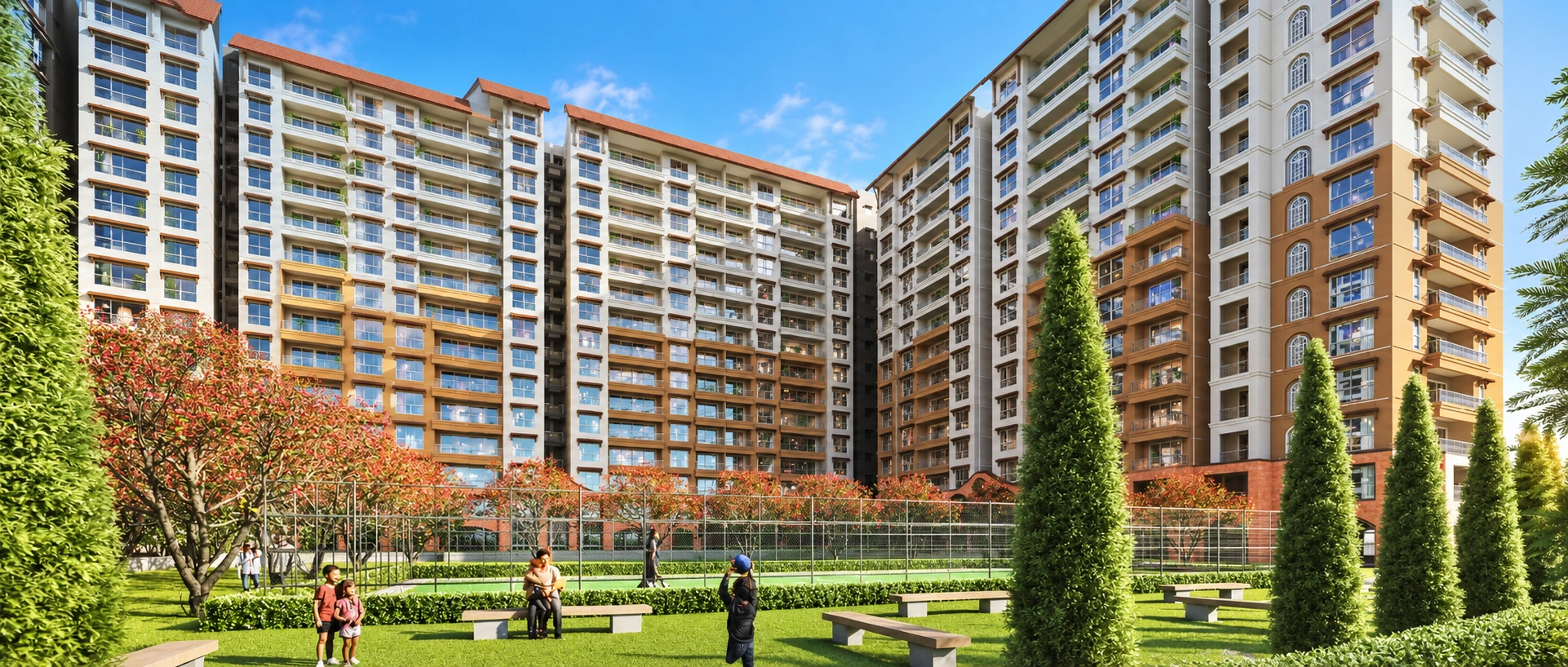 Godrej MSR City landscaped township visual